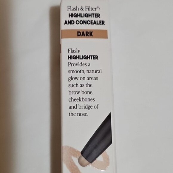 Billion Dollar Beauty Flash & Filter: Highlighter & Concealer, Dark, 0.067 oz - Picture 6 of 13